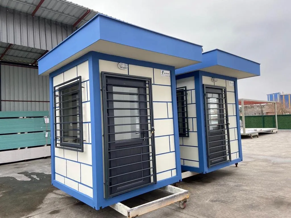 FİBERCEMENT KAPLI ZABITA KABİN-SAMSUN